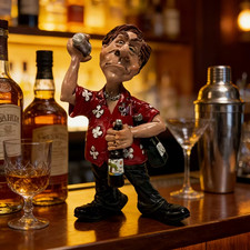 Figurine Barman Ivre 16,5 cm