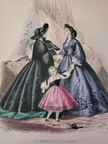 Gravure moniteur la mode - le,
