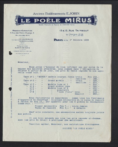 Paris usine - (ix°),