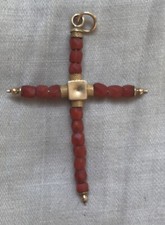 Pendentif Croix En Or 18K Et