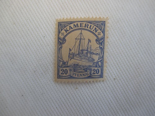 Timbre rare cameroun 1900 t - cameroun, 1900.