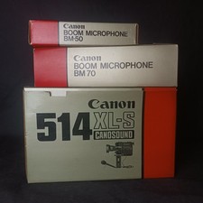 Canon 514XL-S Canosound + BM-70 + BM-50 – Neuf en boîte – Japon – Vers 1980