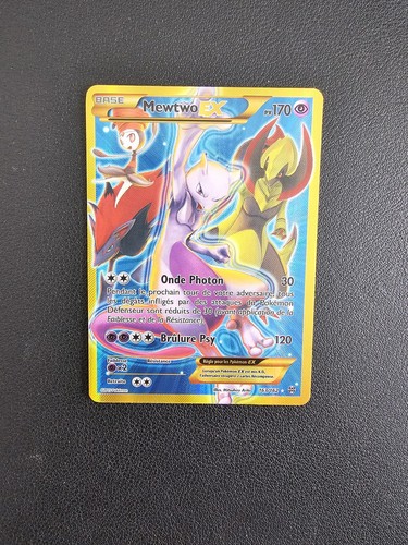 Carte pokémon mewtwo - pokémon, ex