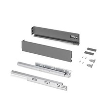 - Kit tiroir pour cuisine et bain hauteur 93mm profondité 450mm 30 Kg fermetu...