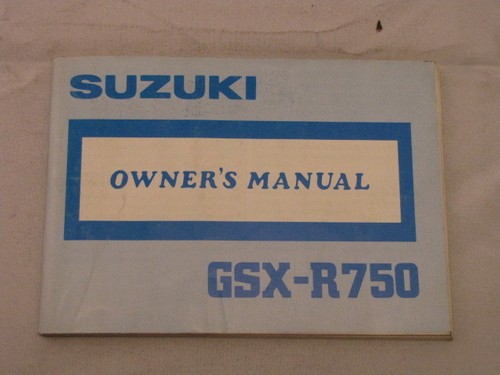 Suzuki gsx r750 - gsx-r750, 1988