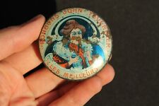 Ancienne Boite Tôle Lithographiée Bonbons John Tavernier Coquelicot Tin Pub