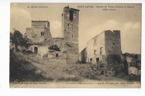 Poet laval ruins du vieux - ,