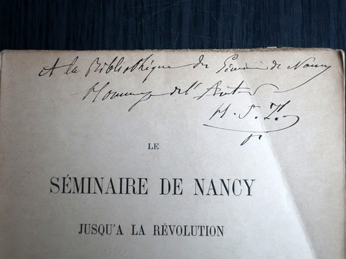 Séminaire nancy - le, de