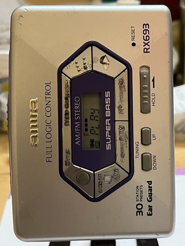 Aiwa rx693 radio cassette - 🟡aiwa,