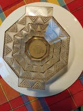 coupe verlys fumée 14,5cm signée