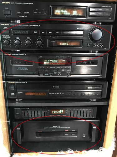 Onkyo 501 power amplifier - onkyo,