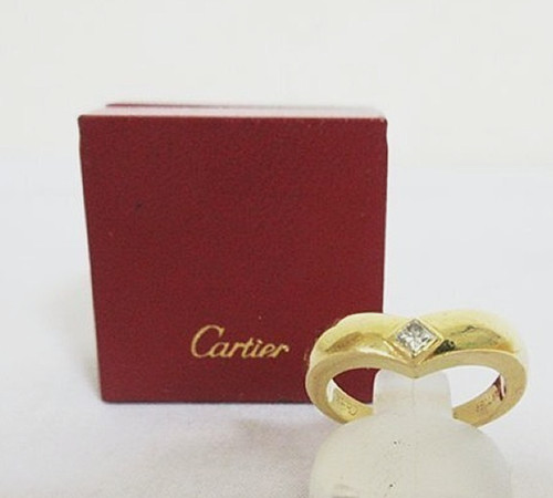Cartier triandre diamond 18k - diamond,
