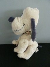 *. DOUDOU PELUCHE DISNEY NICOTOY PLUTO CHIEN PATTES ARTICULEES BLANC BLEU TBE