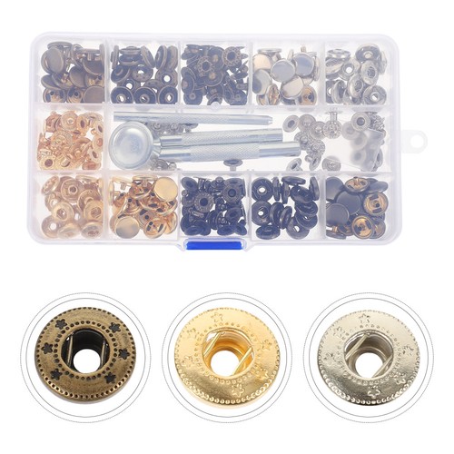 Boutons pression coudre kit - coudre,