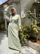 Abaya Long Dress long sleeve