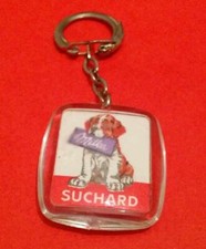 Porte-clés SUCHARD - St Bernard.   Vintage.  Bon état.