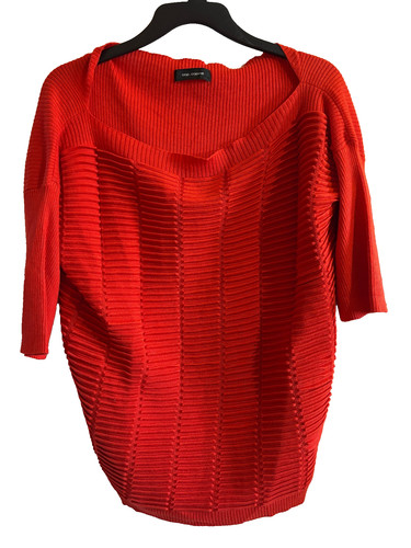 Cop copine pull rouge taille - pull,