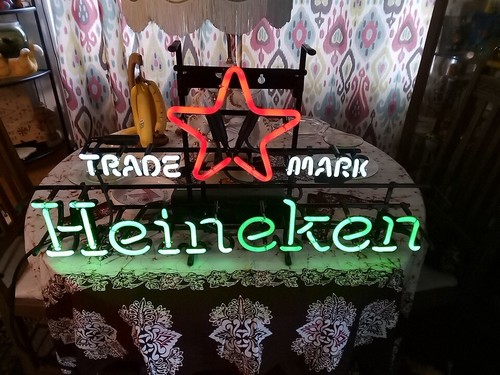Vintage heineken trade mark - vintage,