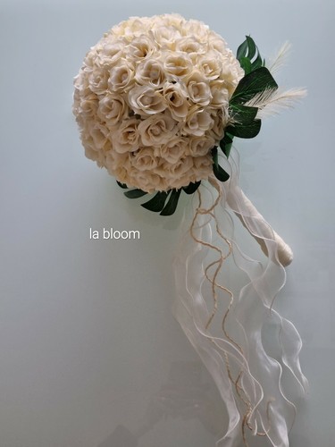 Bouquet mariée fait main - mariée,