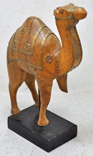 Figurine chameau bois - figurine, en