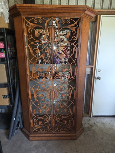 Beautiful ornate metal wood - wood, &