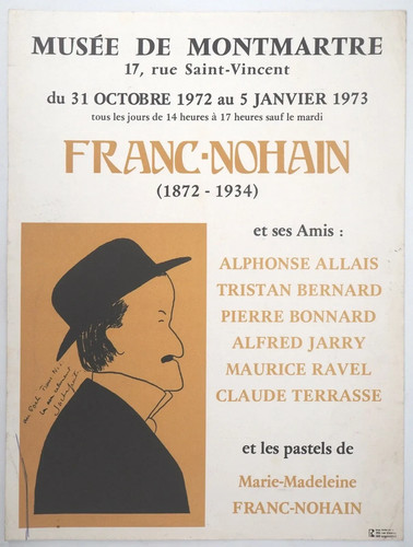 Affiche art franc - [affiche, franc-nohain