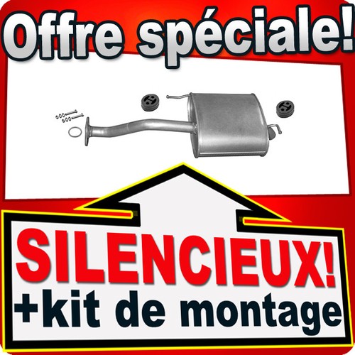 Silencieux arriere pour - pour, honda