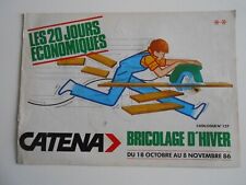 ANCIEN CATALOGUE CATENA BRICOLAGE 1986 N°127