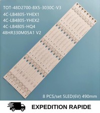 RAMPE LED TV THOMSON 48FA3203 48FA5413 48FA5403 48FS3750 48FS3003 LE48M4S10