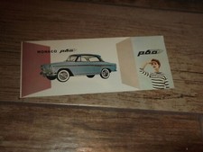 Prospectus  /  Brochure  SIMCA Aronde P60 Monaco & Grand Large 1959 //