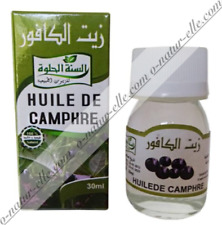 Huile de Camphre 100% Pure & Naturelle 30ml  Camphor Oil, Aceite de Alcanfor