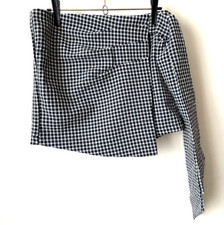 Short Jupe Carreaux Vichy Noir