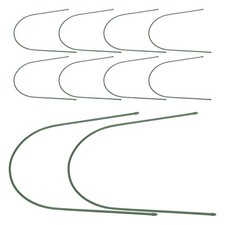  Arceaux de jardin en forme de cloche 10 pièces : Cadre de support pour serre –