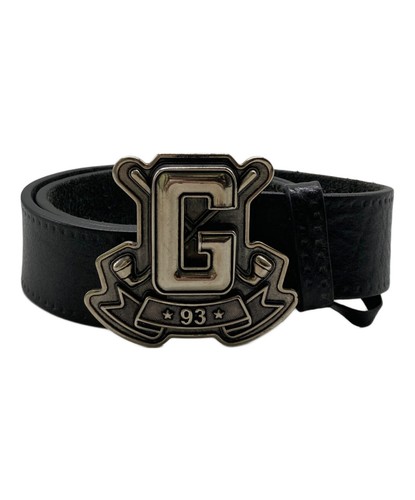 Ceinture cuir noir boucle - ceinture,
