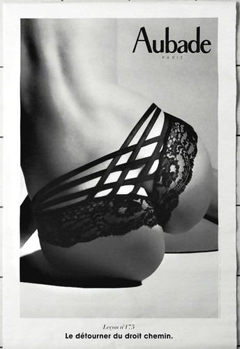 Affiche lingerie aubade - affiche,