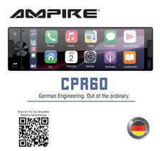 AMPIRE CPR60 Smartphone 1-DIN