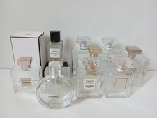 Lot 11 flacons parfum vide