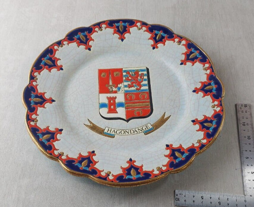 Ancienne assiette décor - assiette,,