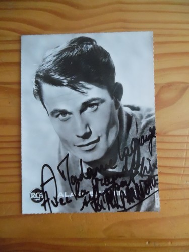 Alain barriere photo dedicacee - barriere,