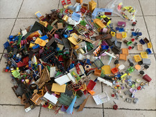 playmobil  énorme lot environ 6KG vrac accessoires divers, mobilier, en l'état