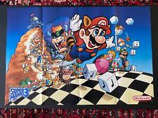 poster magazine nintendo super mario 3 & f zero gx jeux vidéo