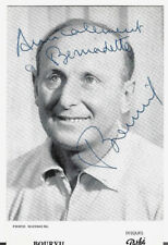 EO PHOTOGRAPHIE MAINBOURG + CARTE POSTALE + BELLE DÉDICACE DE BOURVIL
