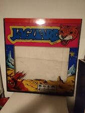 RARE PLEXIGLASS DE BORNE ARCADE VIDEOKIT  JAGUAR  JEU SPACE INVADER VINTAGE