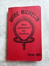 Petit Guide rouge MICHELIN réédition de 1900