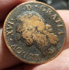 France - 1/2 sol à l'Ecu - Louis XVI - 1789 - Atelier Toulouse - TTB