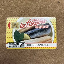 TÉLÉCARTE Privée  D115 FILETINES SAUPIQUET Très Belle