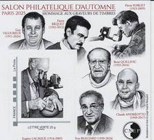 BLOC CNEP N° 101  Hommage aux graveurs  - Salon d' automne PARIS 2025