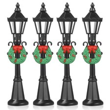4 pcs de Noël lampadaire