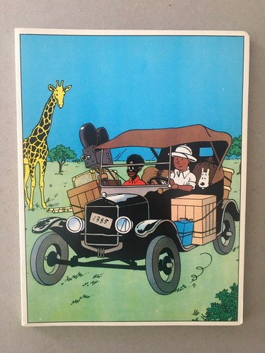 Tintin cahier scolaire - -,