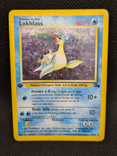 Carte pokemon lokhlass - carte,